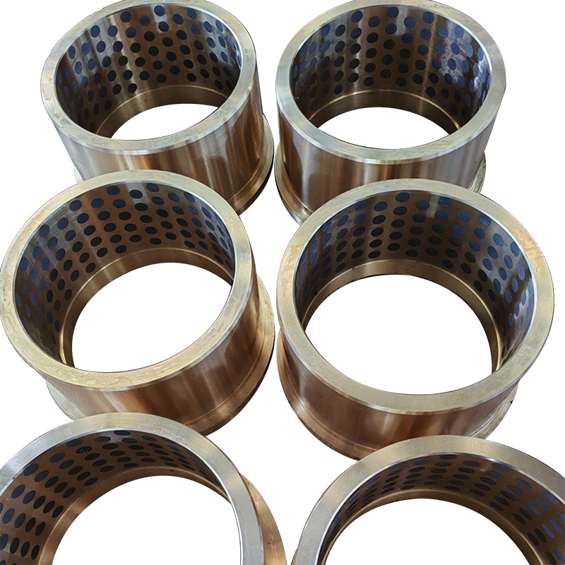 Bujes autolubricantes de bronce de aluminio para maquinaria de ingeniería